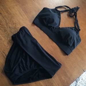 Nwt Ashley Graham x Swimsuits for all black bikini